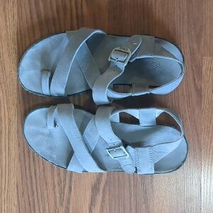 Grey chaco sandals